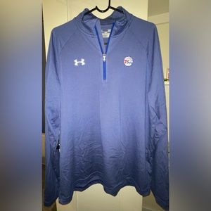 Under Armour Quarter Zip Shirt Philadelphia 76ers